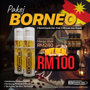 Pakej Borneo 2x Gel Dayak